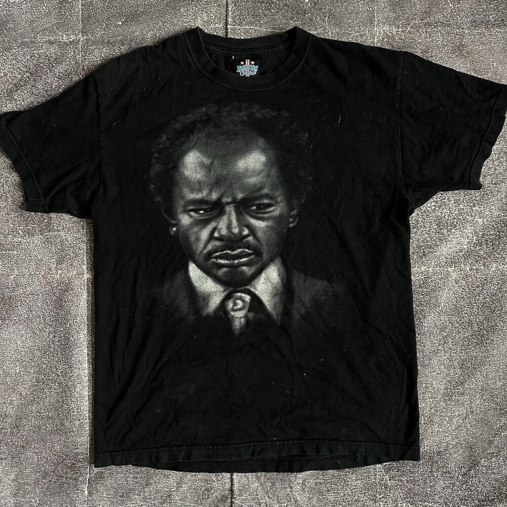 Men's Vintage Y2K Sherman Hemsley George Jefferson Big Face T-Shirt Tee Sz Large